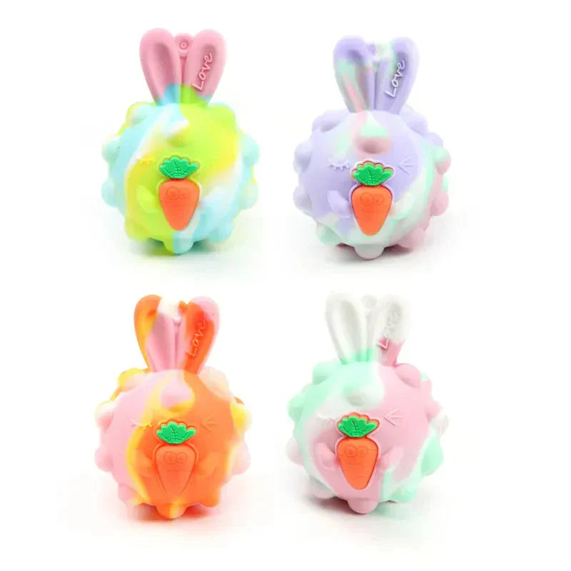 3D Fidget Rabbit Squeeze Ball Ace Trading Canada