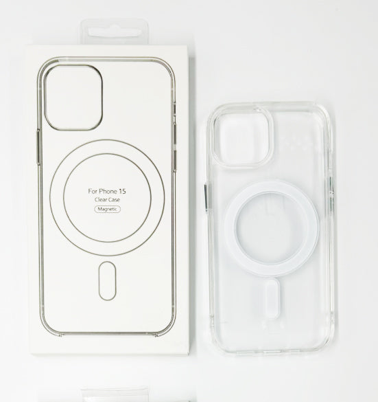 Anti-Shock Clear Case with MagSafe for iPhone 15 Series