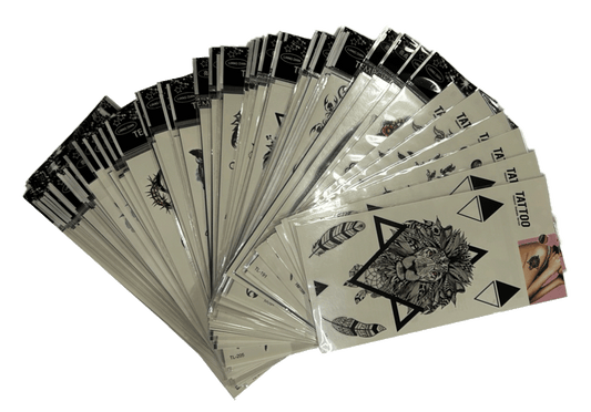 BK-085 Tattoo Sticker 3.5x7.5 inch