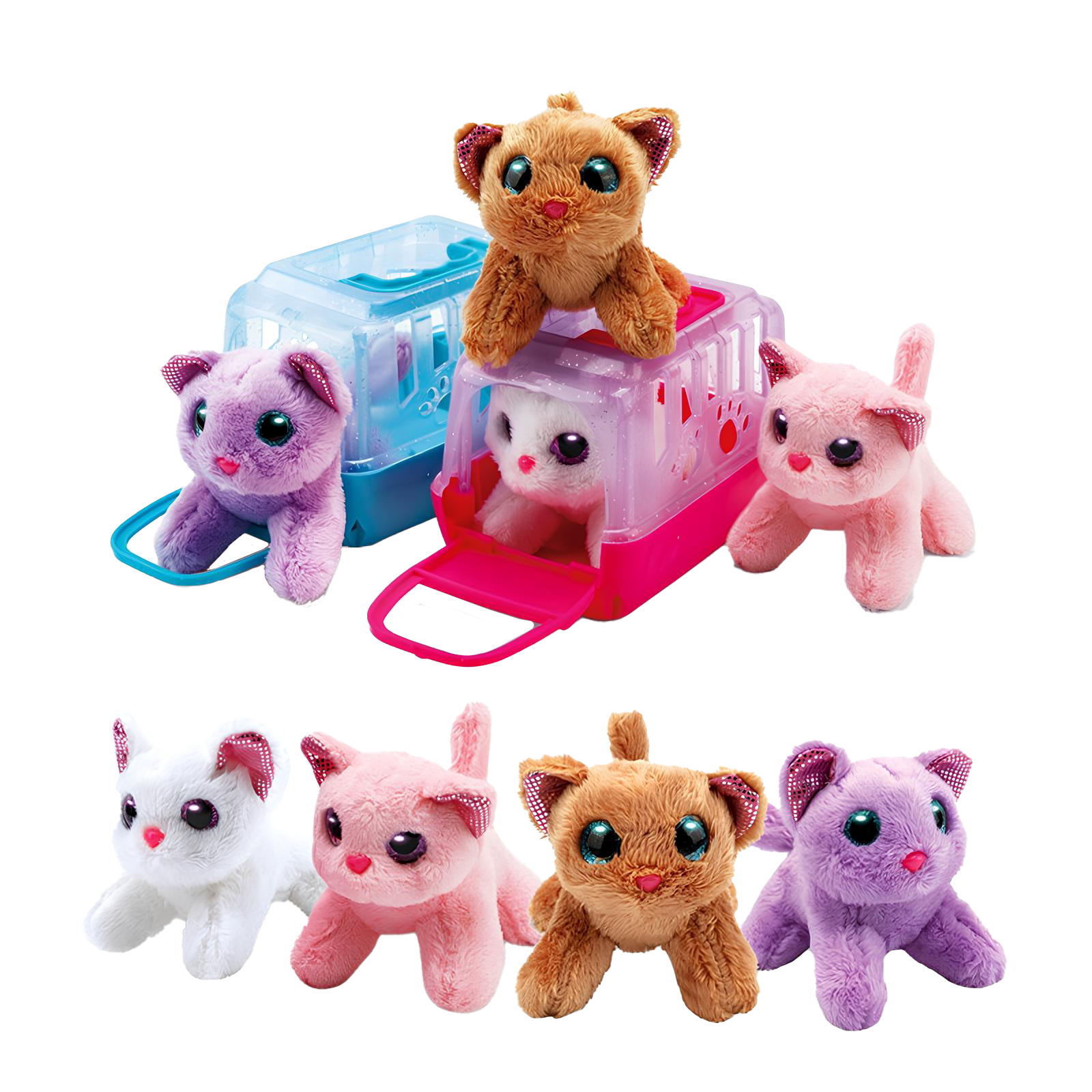 Carry Case Pups - Plush Toy Ace Trading Canada