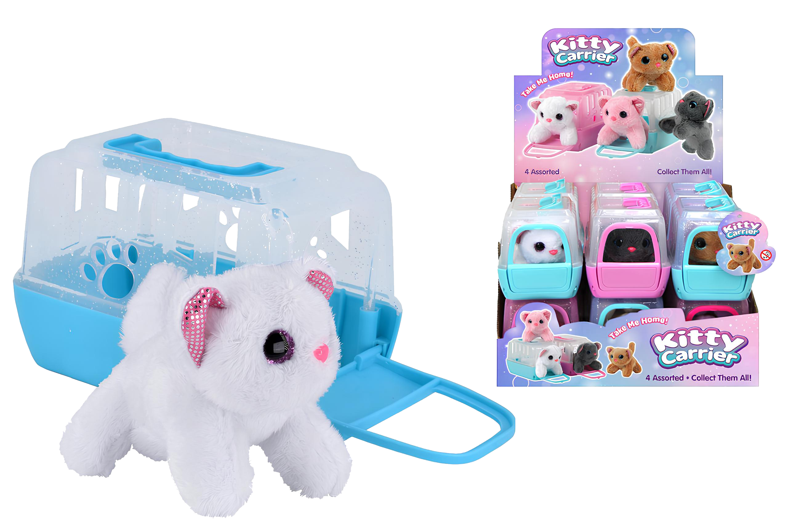 Carry Case Pups - Plush Toy Ace Trading Canada