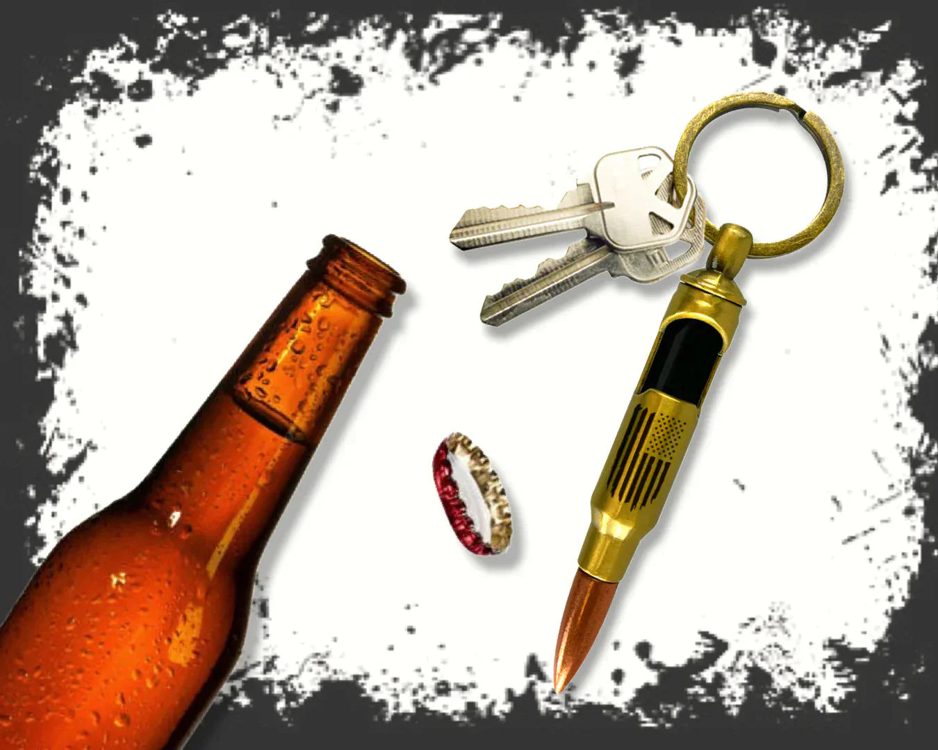 TAC GEAR BULLET Keychain 23244 Ace Trading Canada