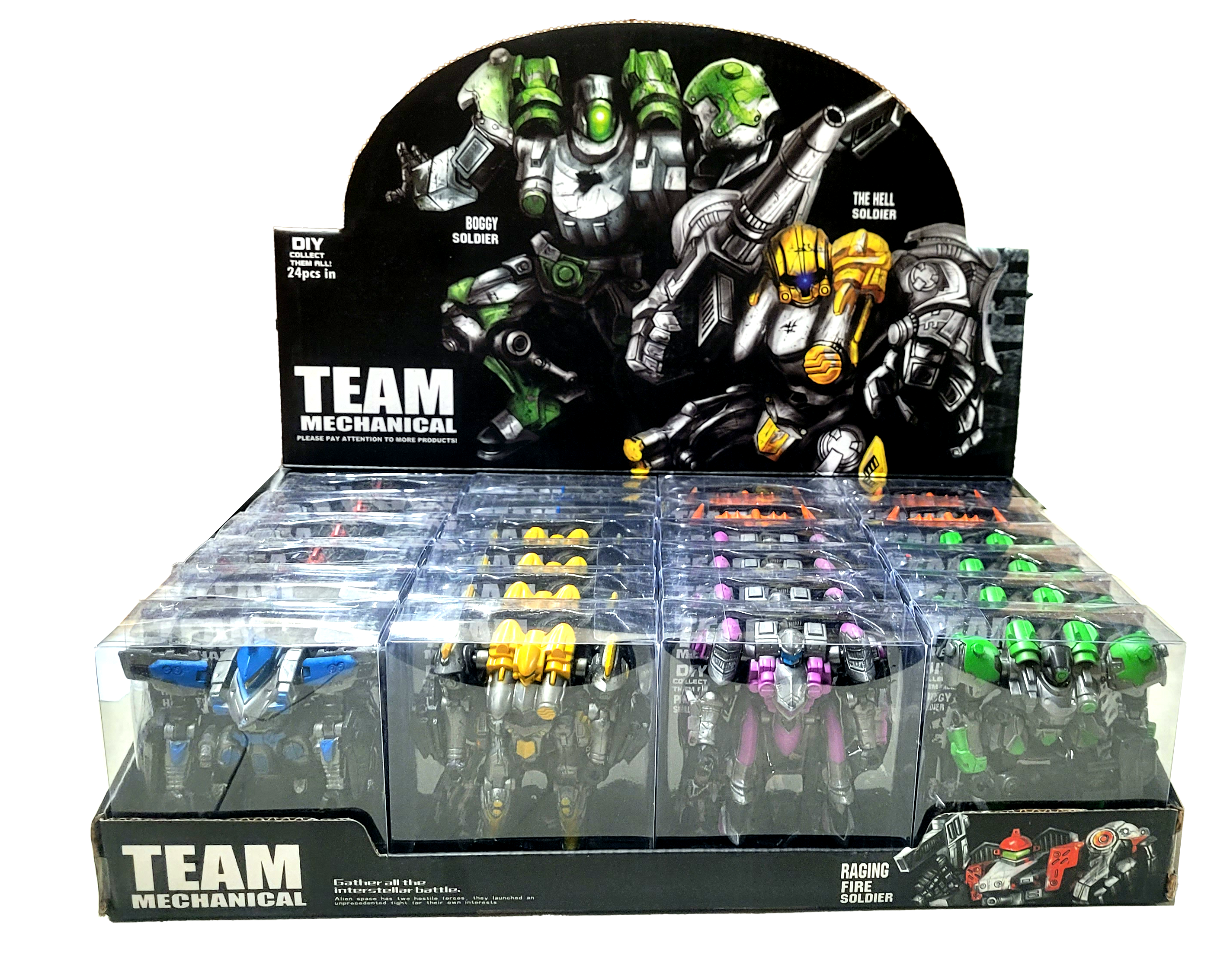 Team Mechanical DIY Collect Toy Ace Trading Canada