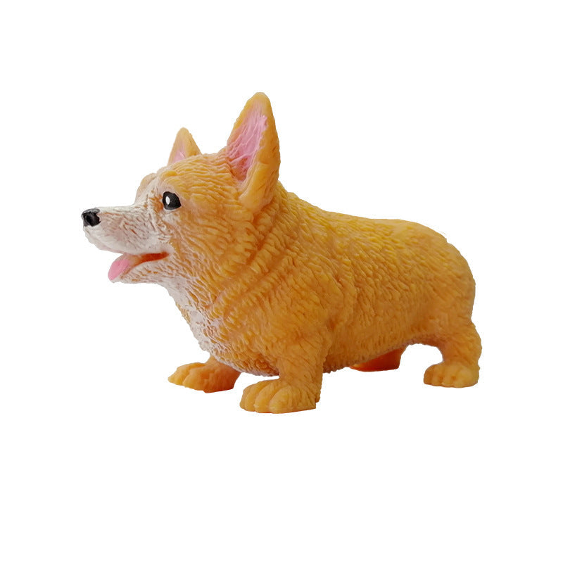 Welsh Corgi Strees Toy - Stretchy Toy Ace Trading Canada